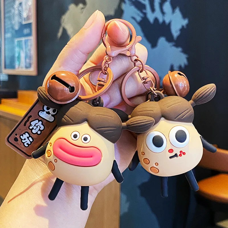 المعلقات سلسلة المفاتيح الراقية والرائعة من Miniso، وألعاب تخفيف التوتر وتنفيسها، وحقائب مدرسية لطيفة، ومعلقات هدايا وهدايا