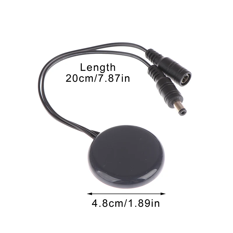 【QTG331】DC12V 24V LED Touch Sensor Dimmer Switch 5A 60W لوحة خشبية مفتاح سطح مخفي لشريط إضاءة LED