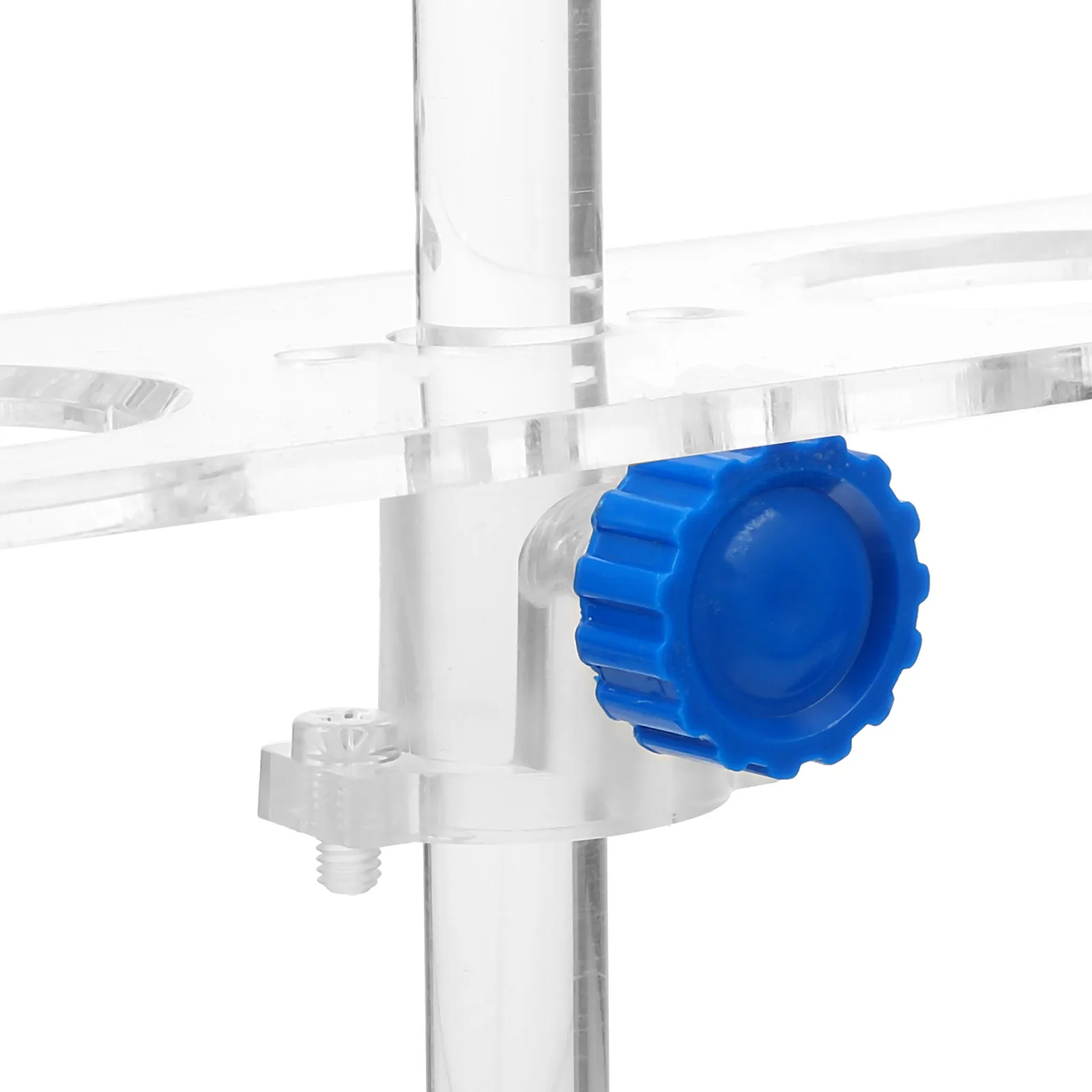 

4-Hole Acrylic Funnel Rack Adjustable Height Laboratory Stand Chemistry Biology Experiment Tool Holder