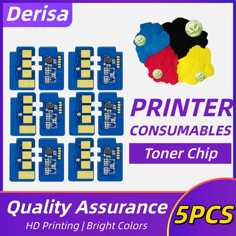 

5 шт. чип картриджа с тонером для лазерного принтера Xerox Workcenter 3325 106R02311 106R02313 106R02310 106R02312 чипы сброса порошка