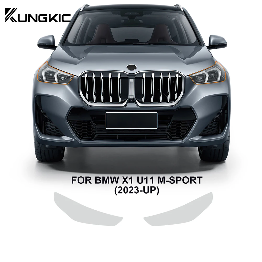 TPU For BMW X1 U11 M Sport 2023 2024 2025 2026 Car Headlight Protective Film Anti-scratch Film Transparent Stickers Accessories