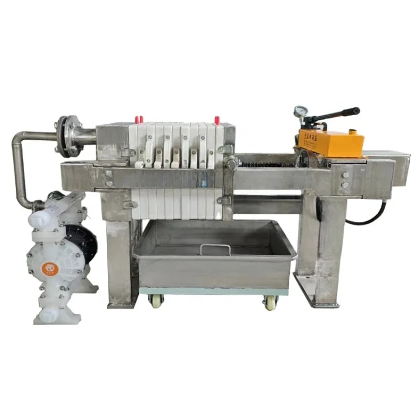 Hydraulic press edible mobil andritz oil filter press machine