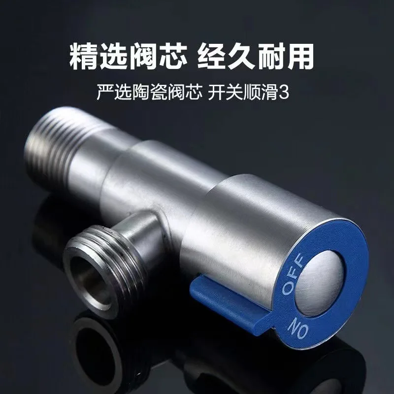 

Bathroom Basin Sink Faucets Taps Angle Stop Valve Brass Black Finish G1/2" Shut Off Valve Bathroom Toilet Bidet Shower Water Tap