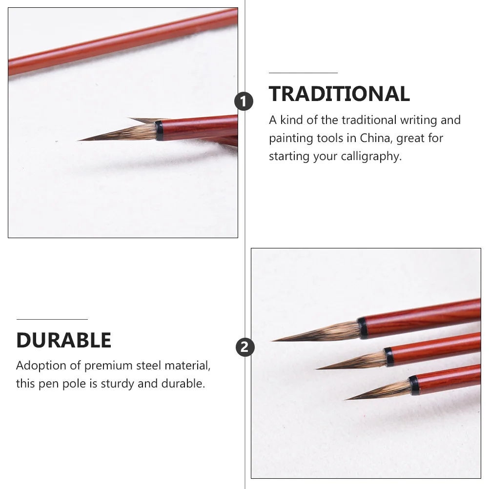 

Ink Brush Calligraphy Pen Watercolor Writing Tool Steel Tip Brush For Sumi Painting Calligraphy Practice Artists Students