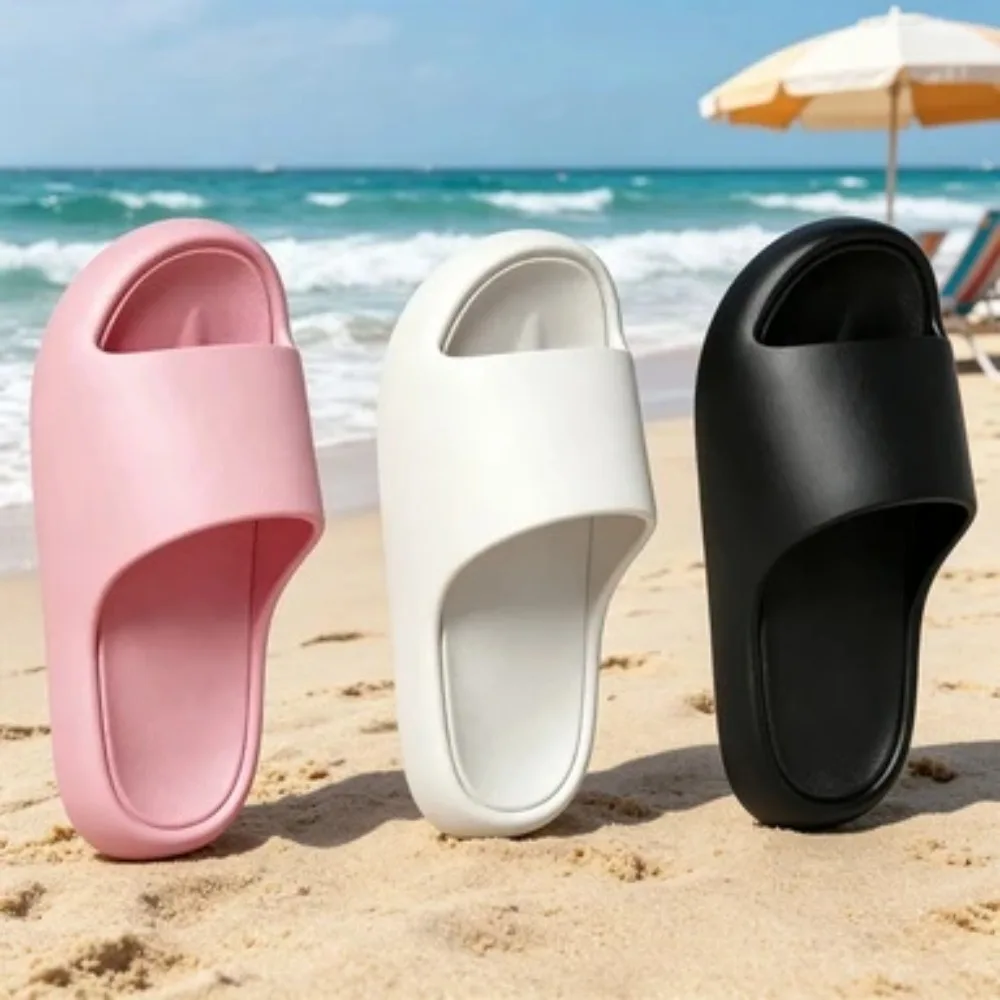 

2026 EVA Anti-Slip Men's Slippers Home Thick Bottom Slippers Comfortable Lightweight Indoor Outdoor House Slippers