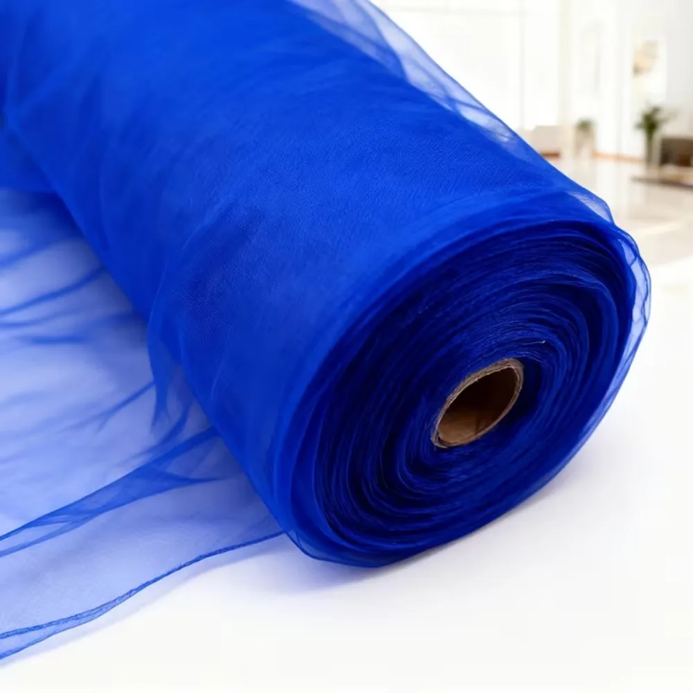 Multi-clolor Tulle Mesh Ribbon 15/30cm Width Sheer Roll Netting Spool Premium Quality DIY Craft Tulle Roll Spool Fabric