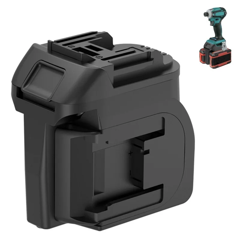 

2-in-1 Battery Adapter for Einhell 2 Packs 18V Li-ion Batteries Convert To for Makita 18V Lithium Battery Cordless Power Tools