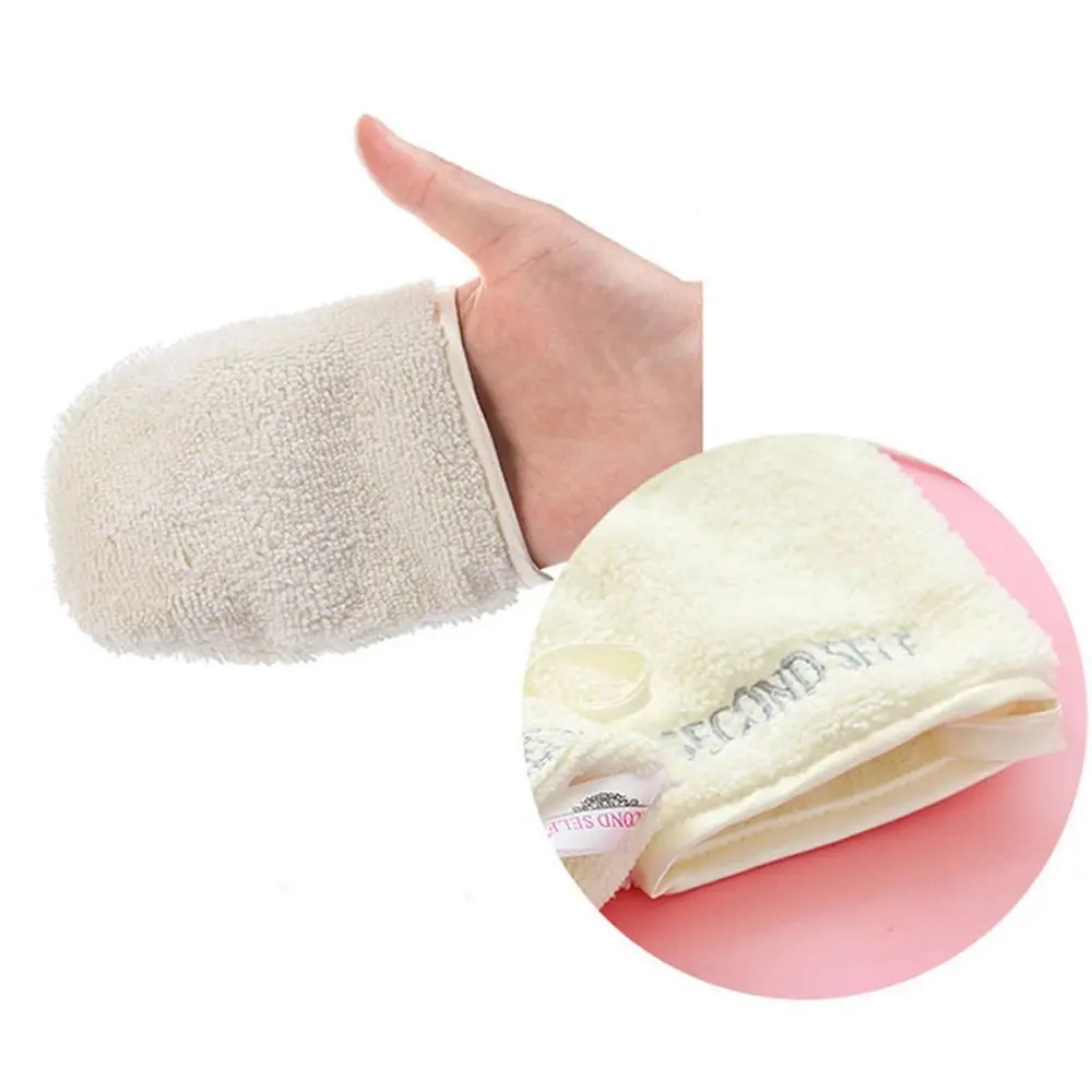 

Deep Clean Reusable Facial Cloth Beauty Tool Cleaning Microfiber Makeup Remover Face Towel Remover Glove Cleansing Glove