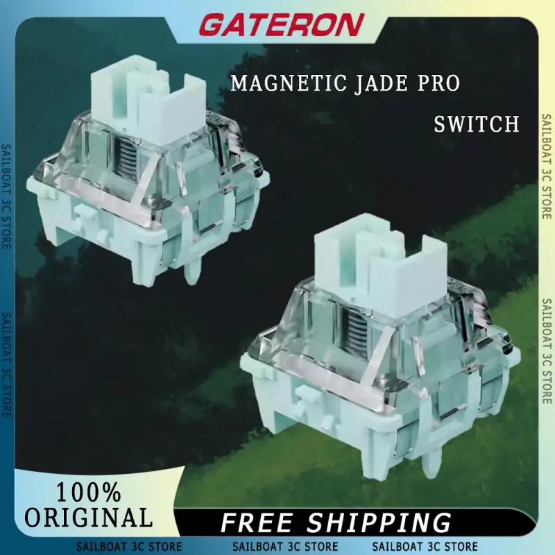 Gateron Magnetic Jade Pro Switch Adjustable Key Program Back Cover Keyboard Switch Custom PC Mechanical Keyboard Accessories