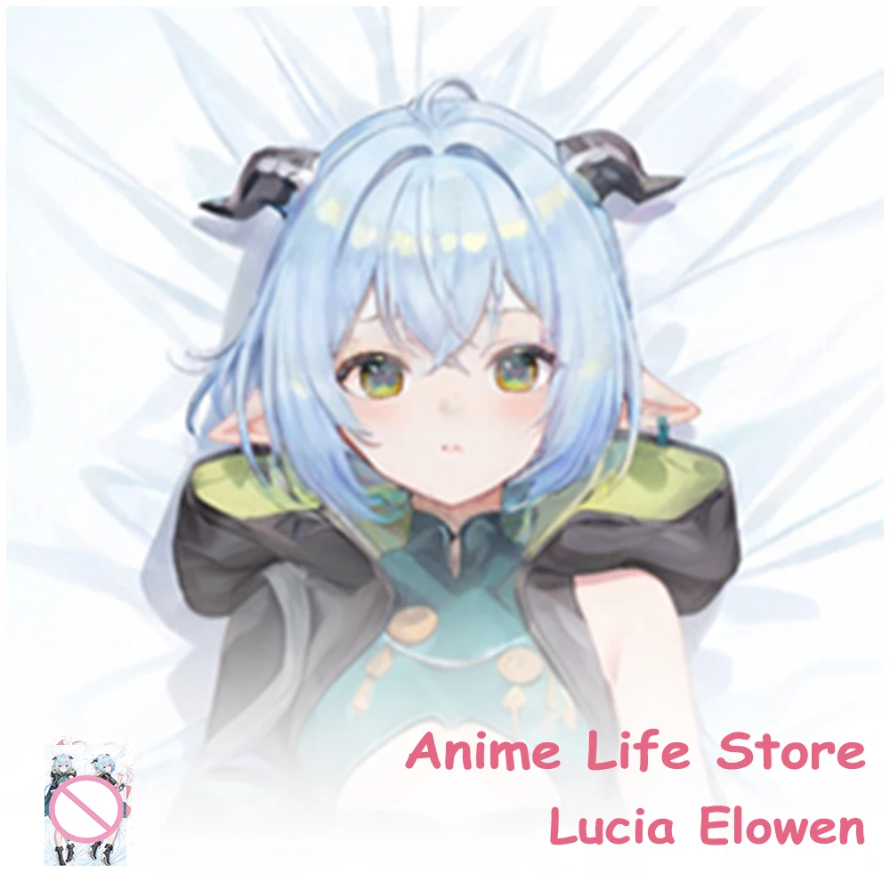 Cartoon Zenless Zone Zero Lucia Elowen Fullbody Dakimakura Cover Hugging Anime Peachskin Pillowcase Otaku Pillow Cushion Cover