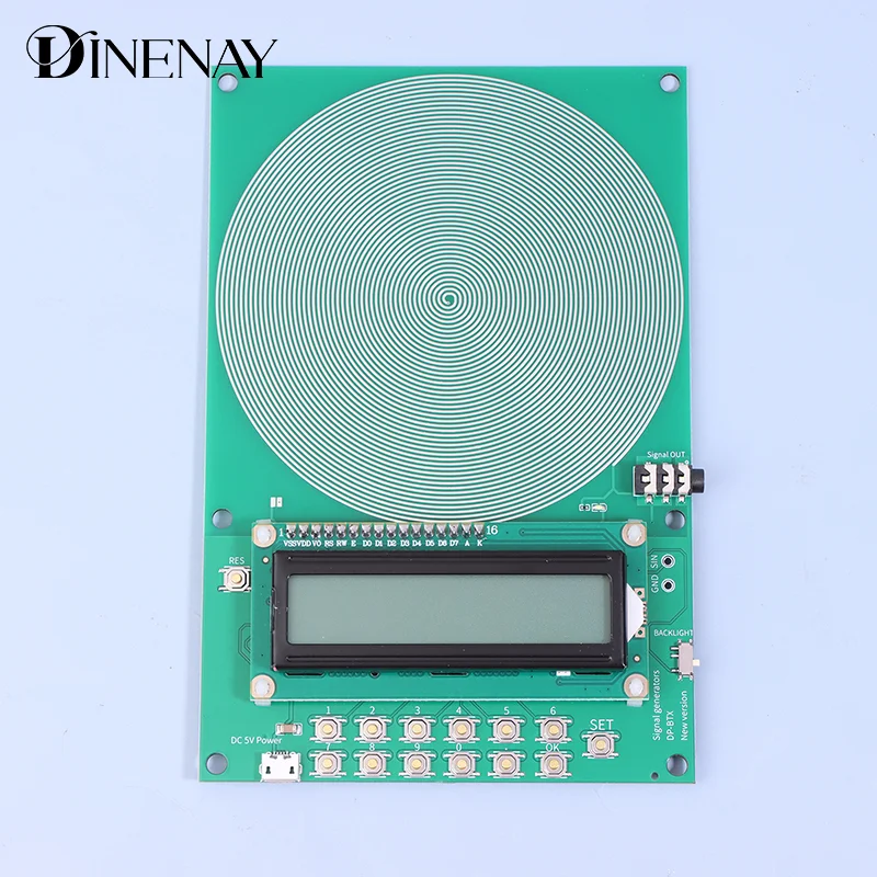 FM Pure Sine FM Signal Generator, 0.01Hz-30000Hz, Vários acessórios