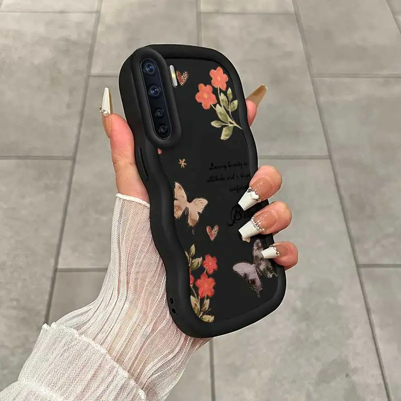 Étui Flexible volant papillons d'automne décontracté, conçu pour Reno3 4G, anti-rayures pour OPPO A Reno k F 27 10 58 2 4 54