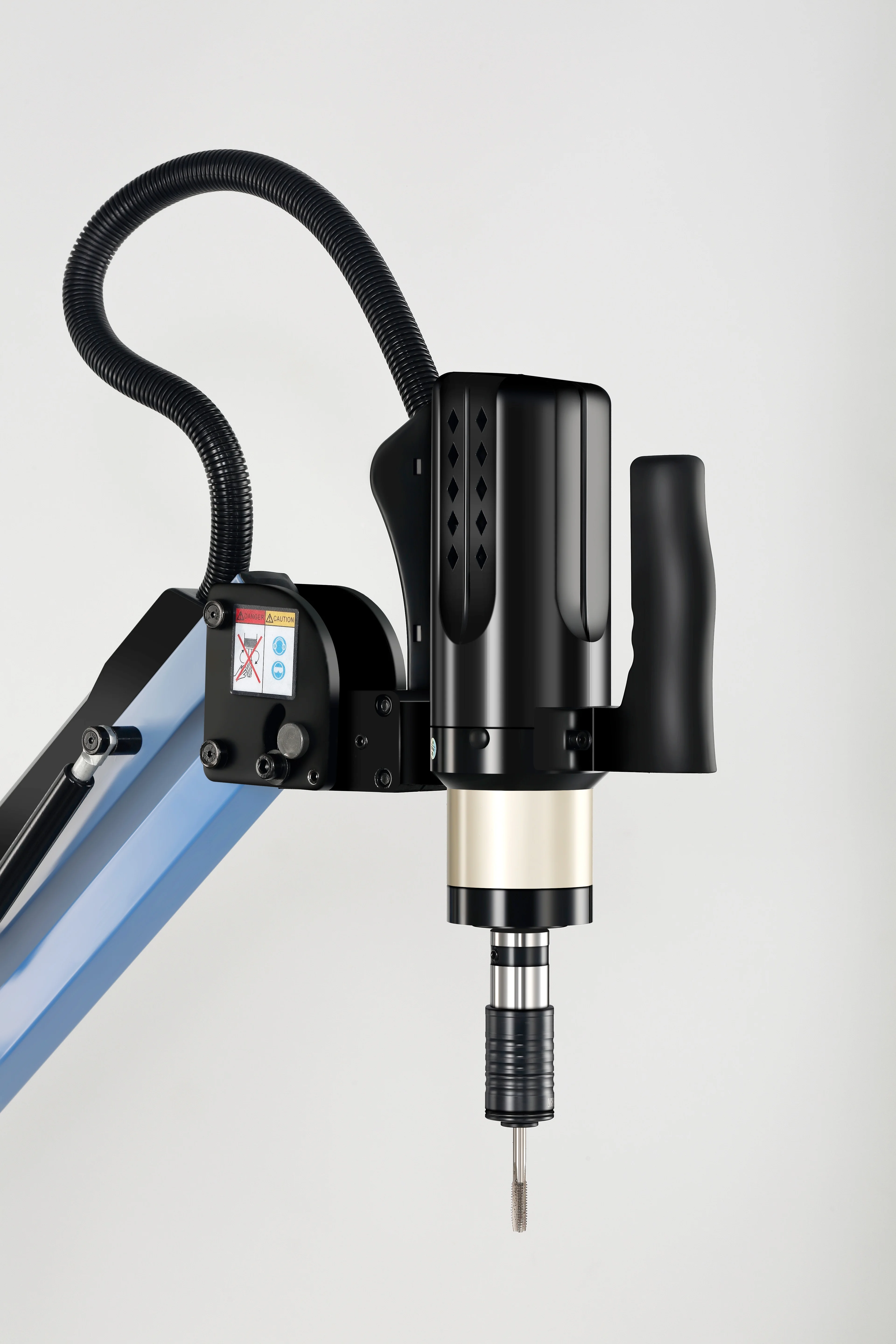 360 Degree Tapper Tapping Arm 550RPM High Speed Tap Collets Included M3-M16 Electric Tapping Machine Automatic Universal