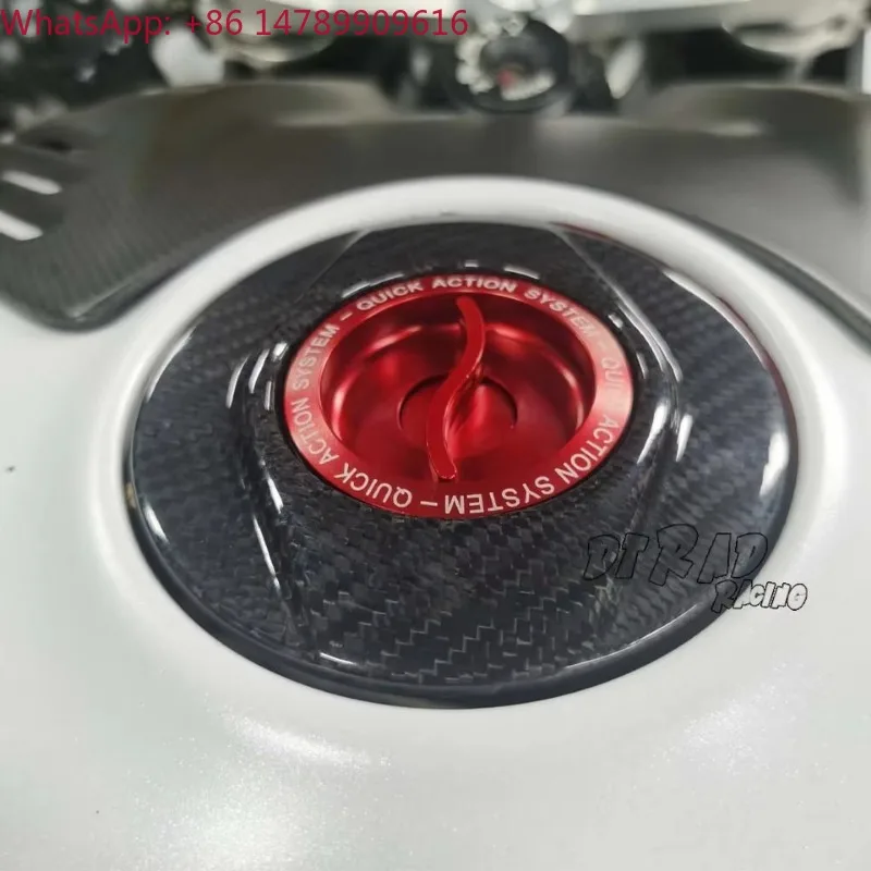 DTRAD Motorcycle Quick Release Fuel Tank Cap YZF-600R 750/R/SP R1/R1M Carbon Fiber Fast Plug Gas Oil Cover Accessories