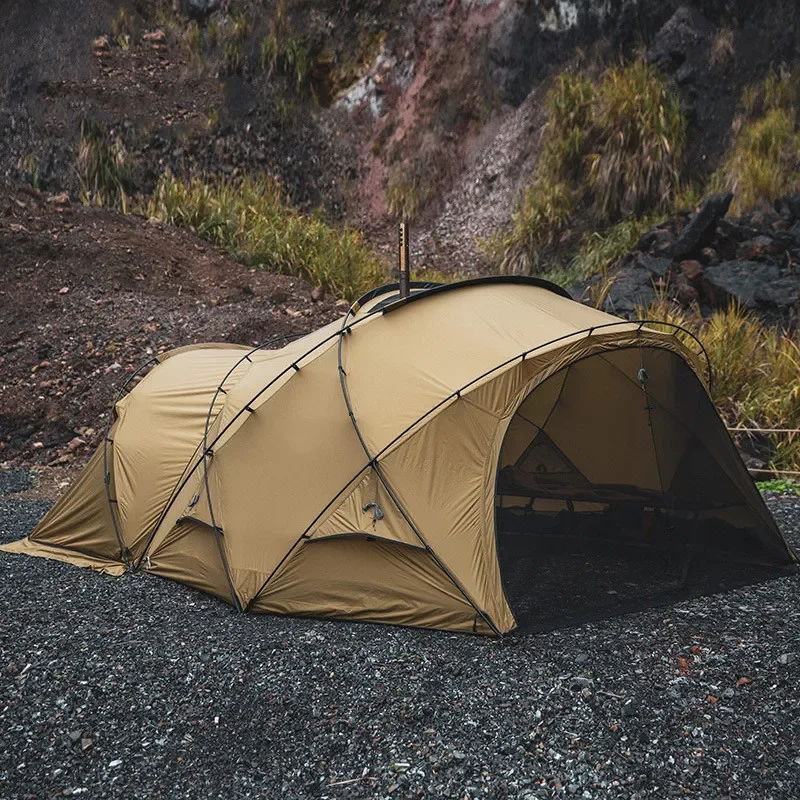 8-persoons grote waterdichte tent buiten gazon Arabische campingtent