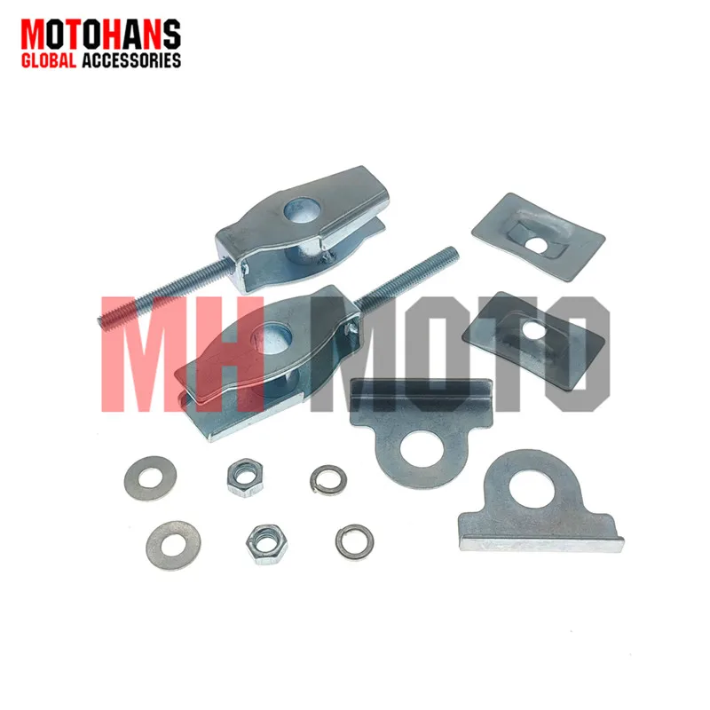 1 SET IRON MOTORCYCLE CHAIN TENSIONER ADJUSTER FOR YAMAHA XTZ125 MOTORCYCLE ACCESSORIES