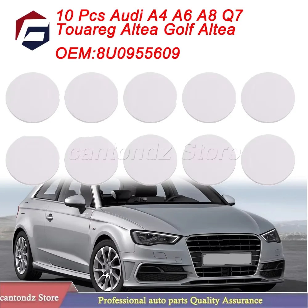 

10 шт., самоклеящиеся гелевые наклейки с датчиком дождя на лобовое стекло, подходят для Audi A4 A6 A8 Q7 Touareg Altea Golf Altea 8U0955609