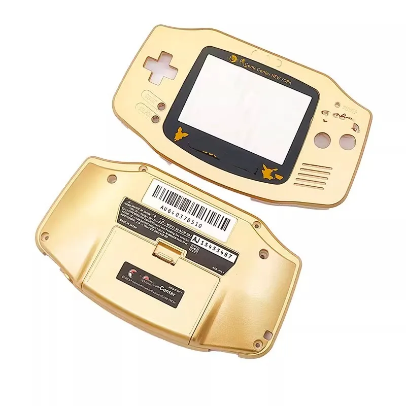 Édition limitée pour Nintendo Gameboy GBA coque rigide avec remplacement d'objectif d'écran pour boîtier de Console Gameboy Advance