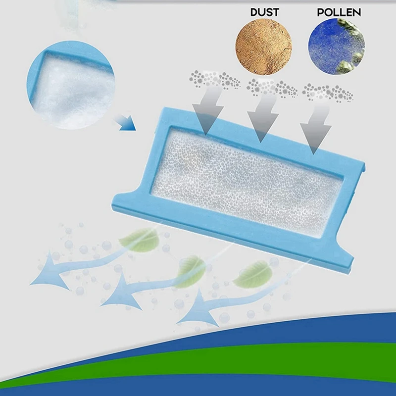 تتضمن مجموعات مرشح 2X لـ Respironics لـ Dreamstation 2 مرشحات قابلة لإعادة الاستخدام و6 مرشحات فائقة الدقة يمكن التخلص منها