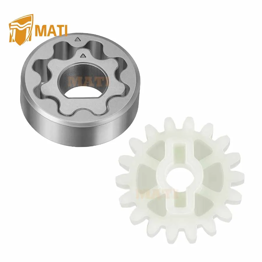 

M MATI Oil Pump Driven Gear & Oil Pump Rotor Set For Honda CRF250 R/X 2004-2017 15133-KRN-670