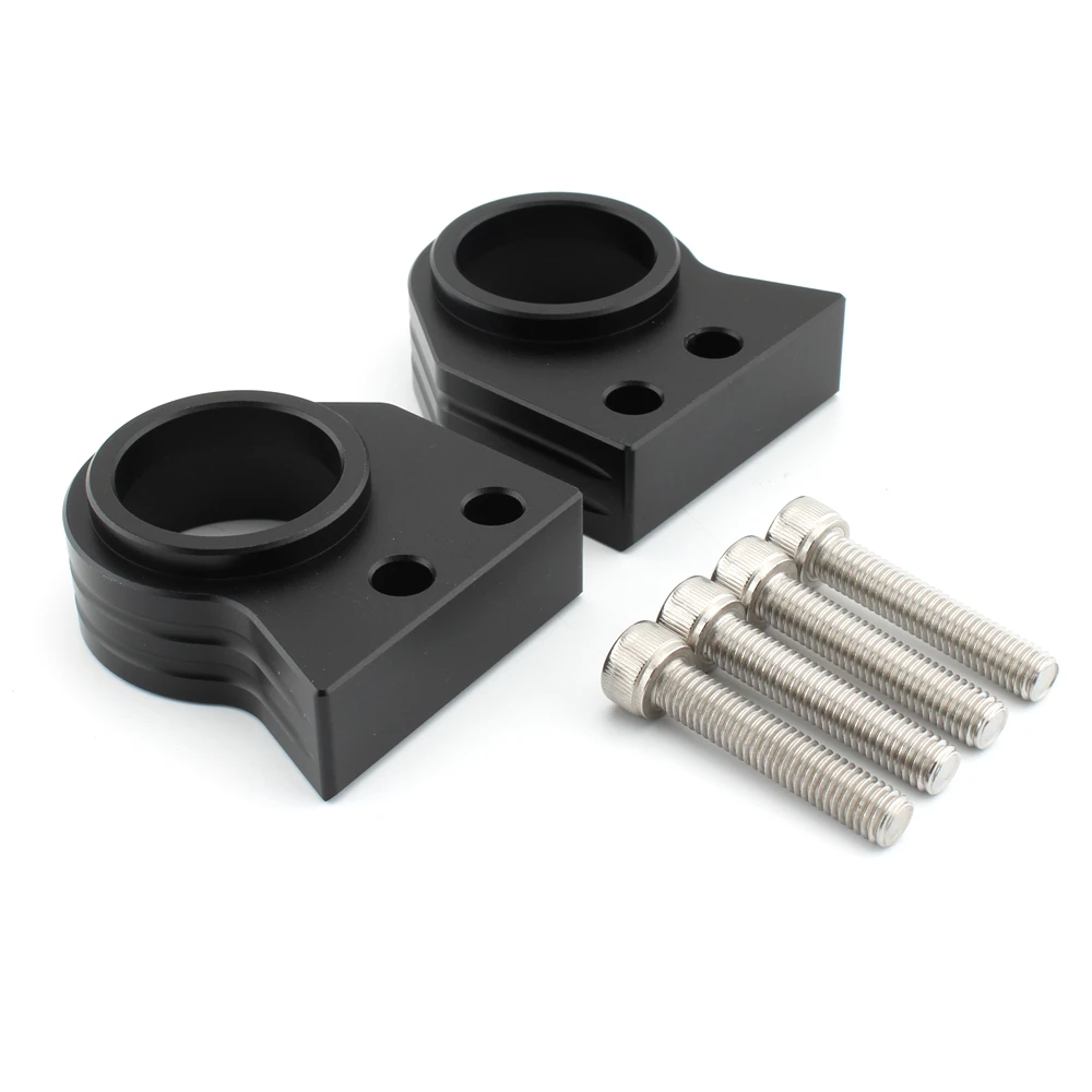 

For Kawasaki ZZR-400 ZZR-600 1990-2008 Motorcycle Handlebar Riser Black Aluminum Spacer Clamp HANDLE BAR Lifting 20MM ZZR 600