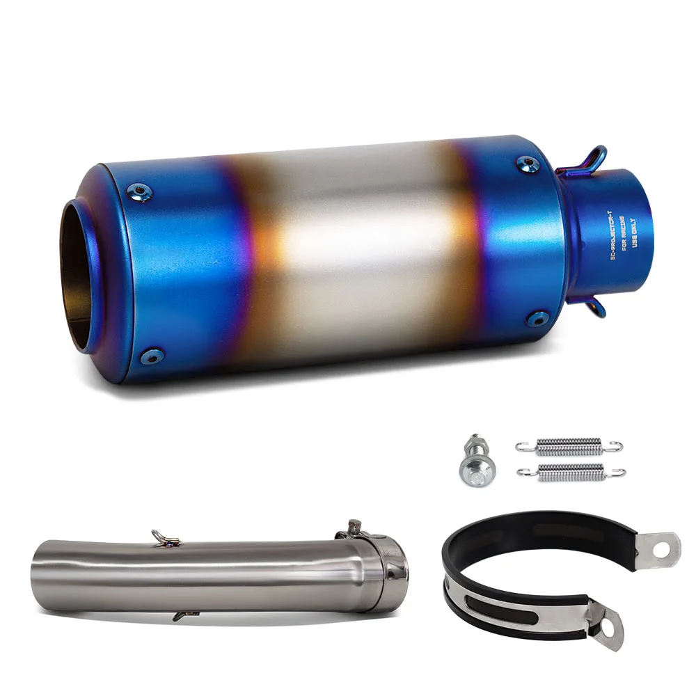 دراجة نارية نظام العادم الانزلاق على خط الأوسط الذيل ربط الأنابيب محول أنبوب مشروع الخمار ل 390ADV 250 ADV #6