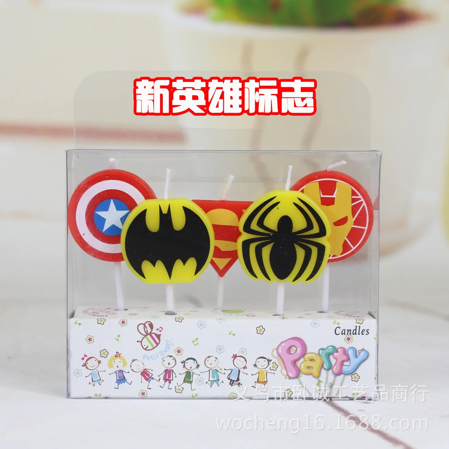 Disney Spiderman Birthday Candles Cake Toppers Candle Party Supplies Wedding Decor Baby Shower Children Party Birthday Gifts Toy