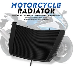 For Suzuki GSXR600 GSXR750 GSX-R GSX R600 GSX-R 750 2004-2005 Engine Radiator Coolant Cooler Cooling Motorcycle Water Tank