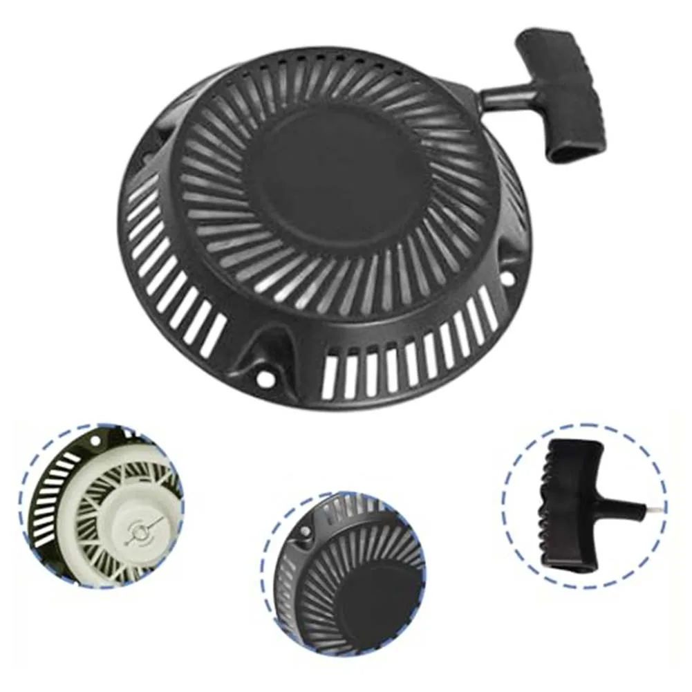 Pull Start Rewind Starter Assembly Replacement for Recoil Starter Units on Generators Grass Cutters and Similar Equipment