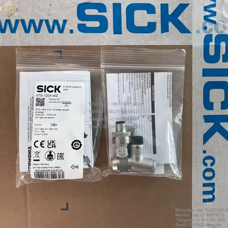 

sick STE-1204-WZ 6048262 Field-wireable connectors new in stock