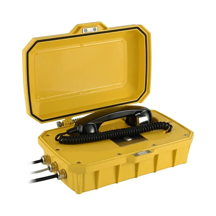 IP67 هاتف خارجي مقاوم للطقس خدمة الطوارئ VOIP سرعة الاتصال الهاتفي مانعة لتسرب الماء #2