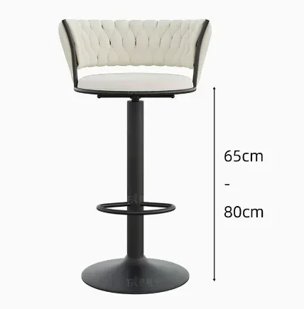 Bar wysoki salon z lat krzesło do jadalni Nordic relaks ergonomiczne krzesło do jadalni nowoczesne wzornictwo Juegos De Comedor luksusowe meble