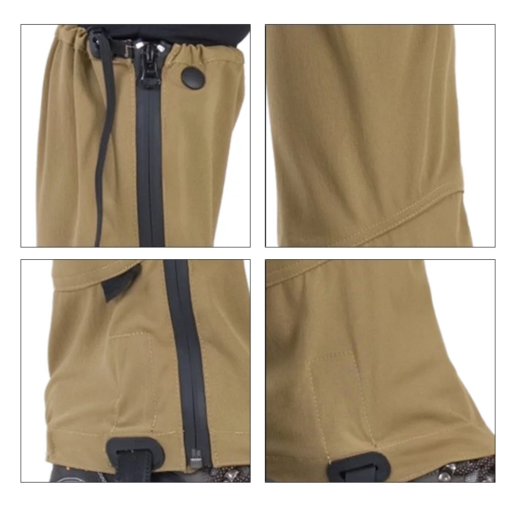 Ultralight Breathable For Trail Running Gaiters for Hiking Mountaineering Windproof Foot Cover to Prevent Sand Entry