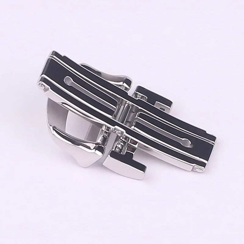 XIANERSHANG Women Custom I-W-C DA VINCI FAMILY Original Watch Clasp 14MM 16MM 18MM Belt Buckle Stainless Steel Butterfly Buckle