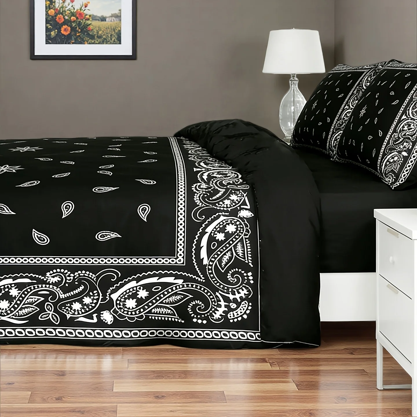 2/3pcs Multi Pattern Bedding Set Soft Skin-Friendly Microfiber Duvet Cover Pillowcases Breathable Bedding Set Home Hotel Applies