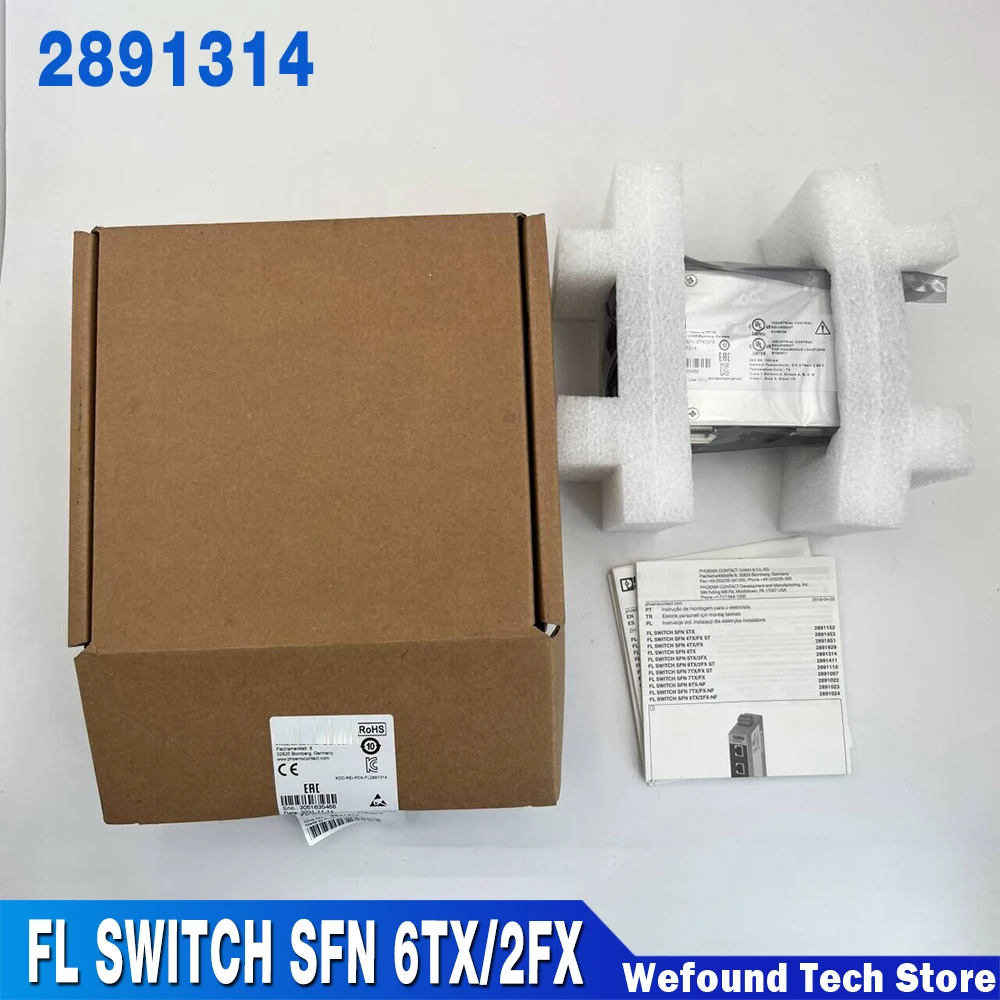 

Промышленный коммутатор Ethernet для коммутатора Phoenix FL SFN 6TX/2FX 2891314