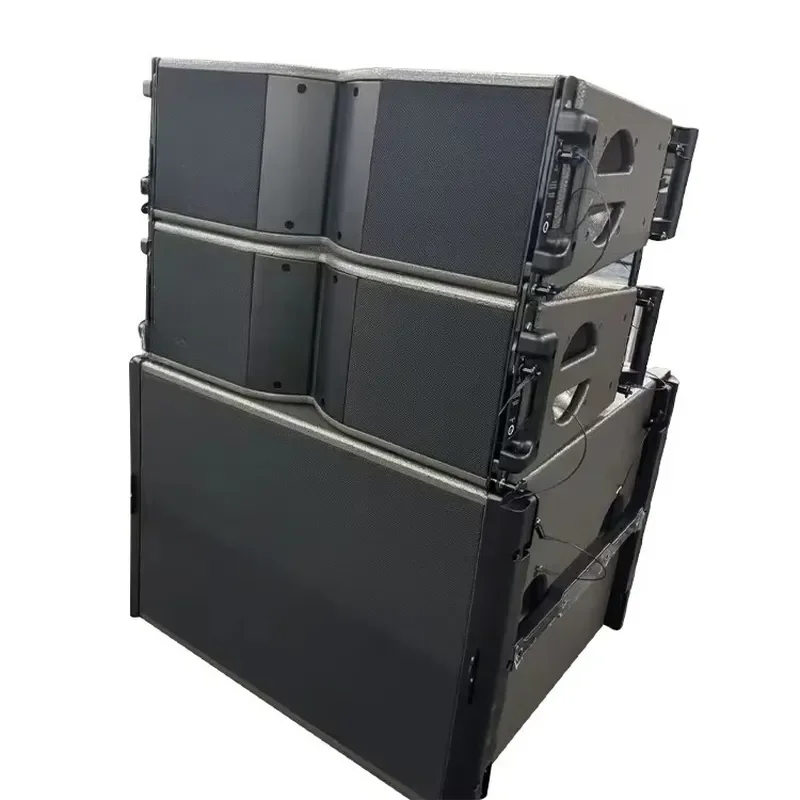 Big Power 1400W Active Line Array Speaker System Dual 10 Inch with Active 18inch Subwoofer for Stage Outdoor Passive Speaker