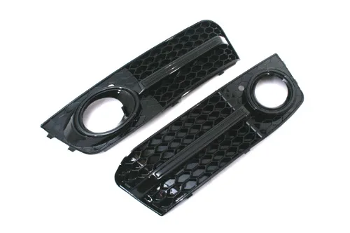 

Gloss Black Honeycomb Style Front Fog Light Grille for audi A4 B8