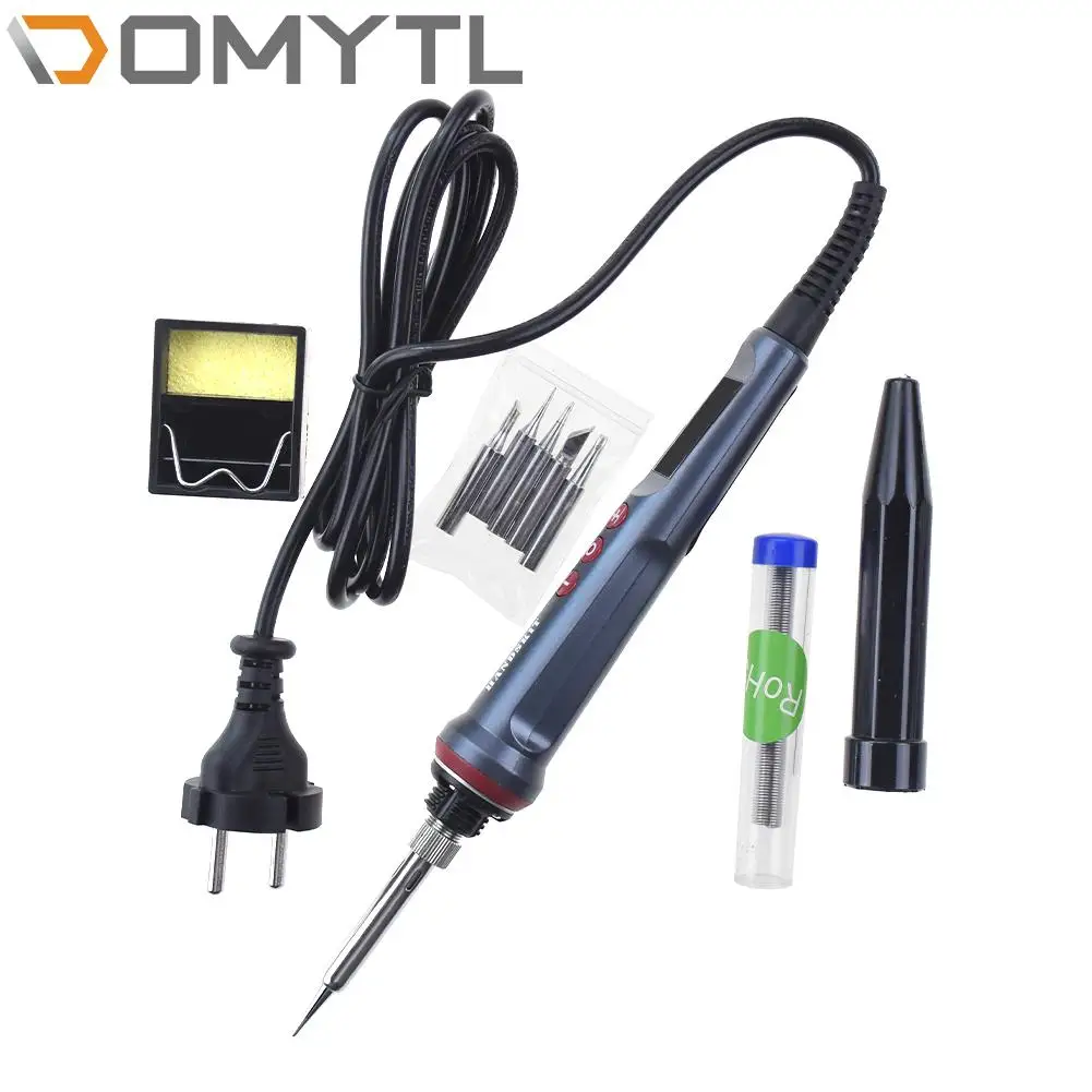 

Electric Soldering Iron Gun Adjustable Temperature 90W Welding Set Tool Kit LED