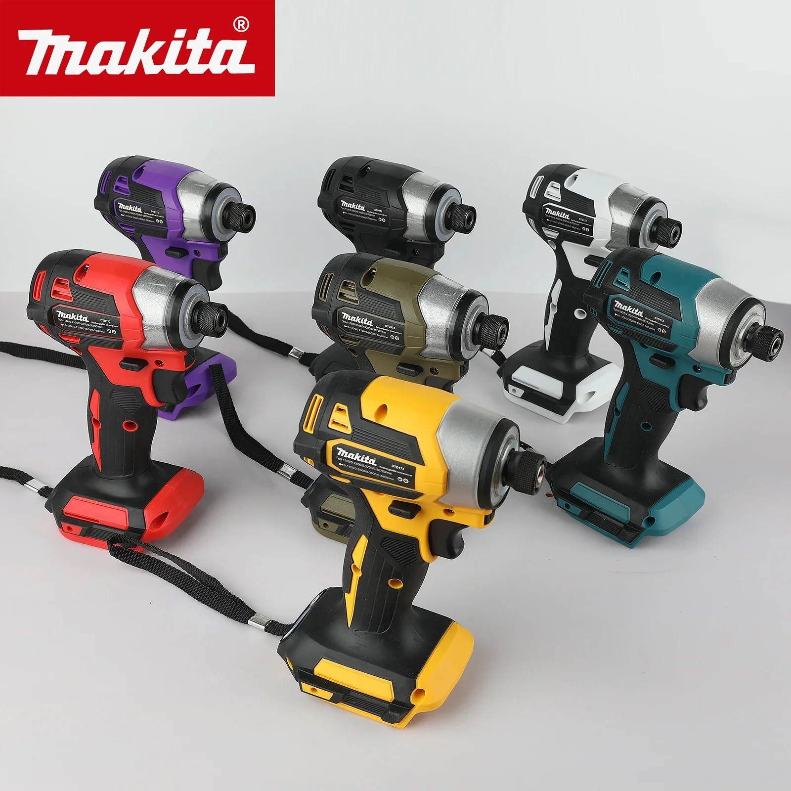 DTI173 Brushless Screwdrivers, Rechargeable Electric Screwdrivers Offers A Variety Of Color, For Makita 18v Battery Pins - view 3