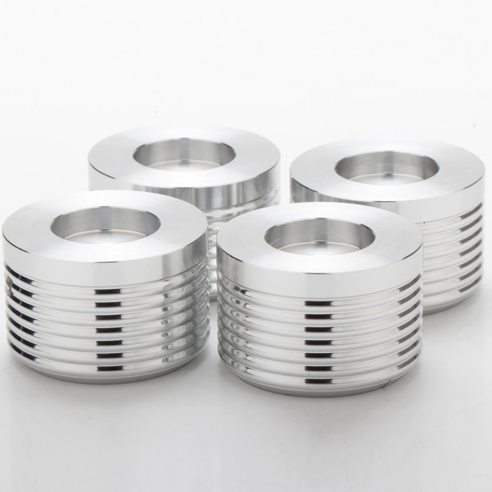 مقياس الجهد بمقبض إيقاف صلب من سبائك الألومنيوم Preffair ، مقبض مضخم الصوت بحجم الصوت ، 38 × 25 ، 2 144