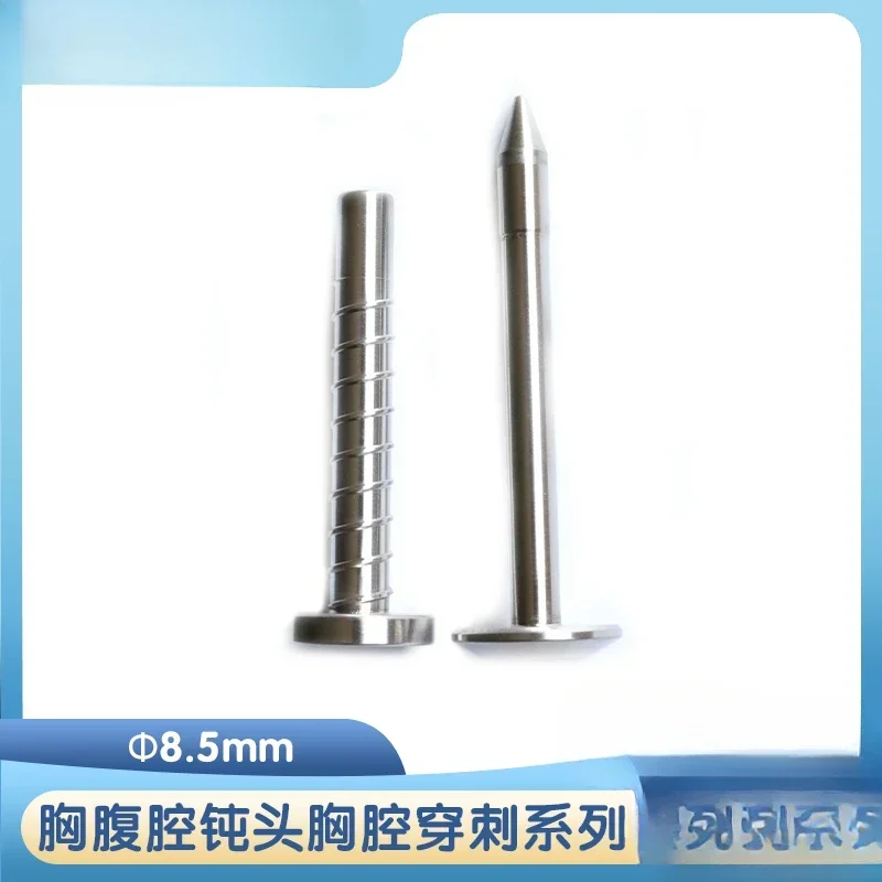 흉강경 피어싱 무딘 머리 펑크 복강경 기구 스테인레스 스틸 스레드 피어싱