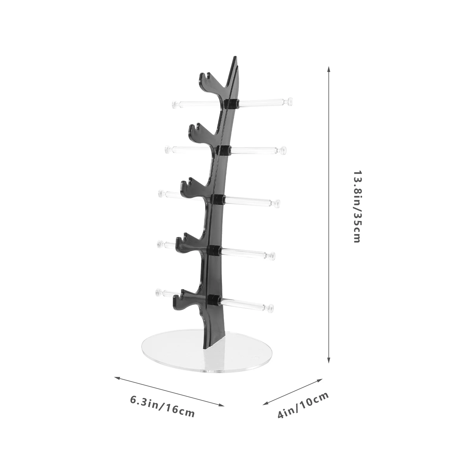Sailing Glasses Holder Multipurpose Stand Multi-tier Sunglasses Optical Acrylic Riser Display