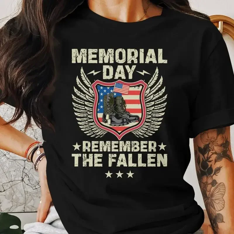 28 Memorial Day  T shirt Remember The Fallen Patriotic Military B