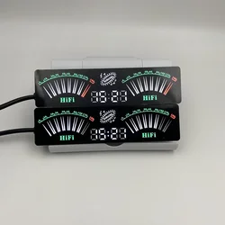 Vacuum Fluorescent VFD Display, Music Audio Frequency Spectrum, VU Level Meter Indicator