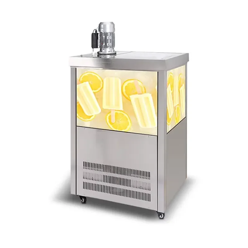 QDMECH for Commercial Stainless Steel Single Mold High Productivity Popsicle Stick Making Machine for Ice Cream Fruit Milk