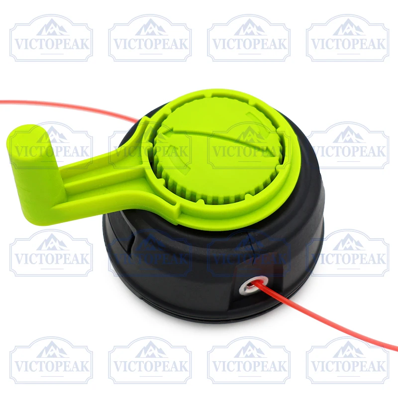 M10*1.25mm Grass Trimmer Head with Winding Handle Easy to Wind Line Brush Cutter Head Garden Tool Parts Replacement Accessories view 5