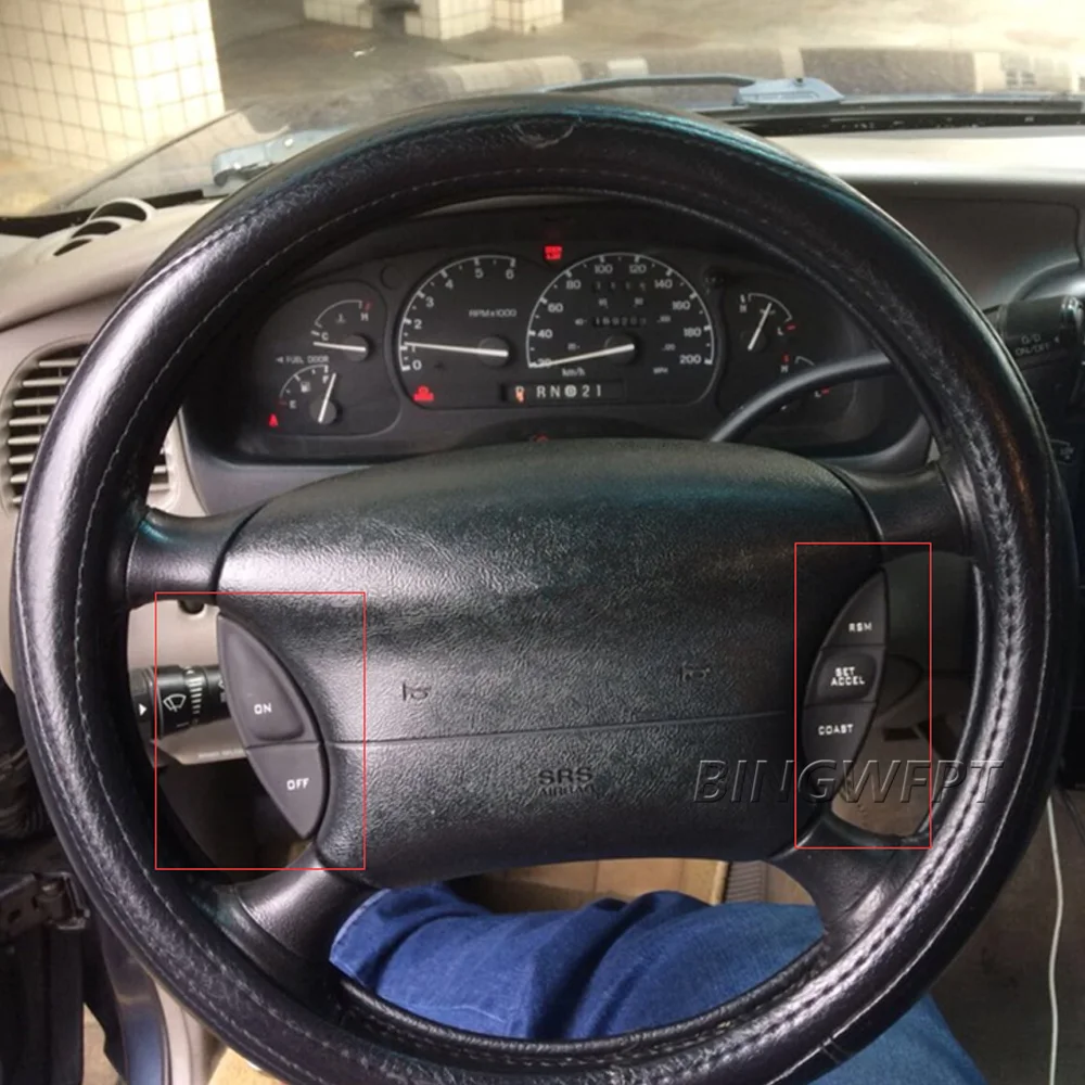 High Quality Steering Wheel Cruise Control Switch Button Kit, F87Z9C888BB For Ford Explorer 1998-2002 Car accessories view 6