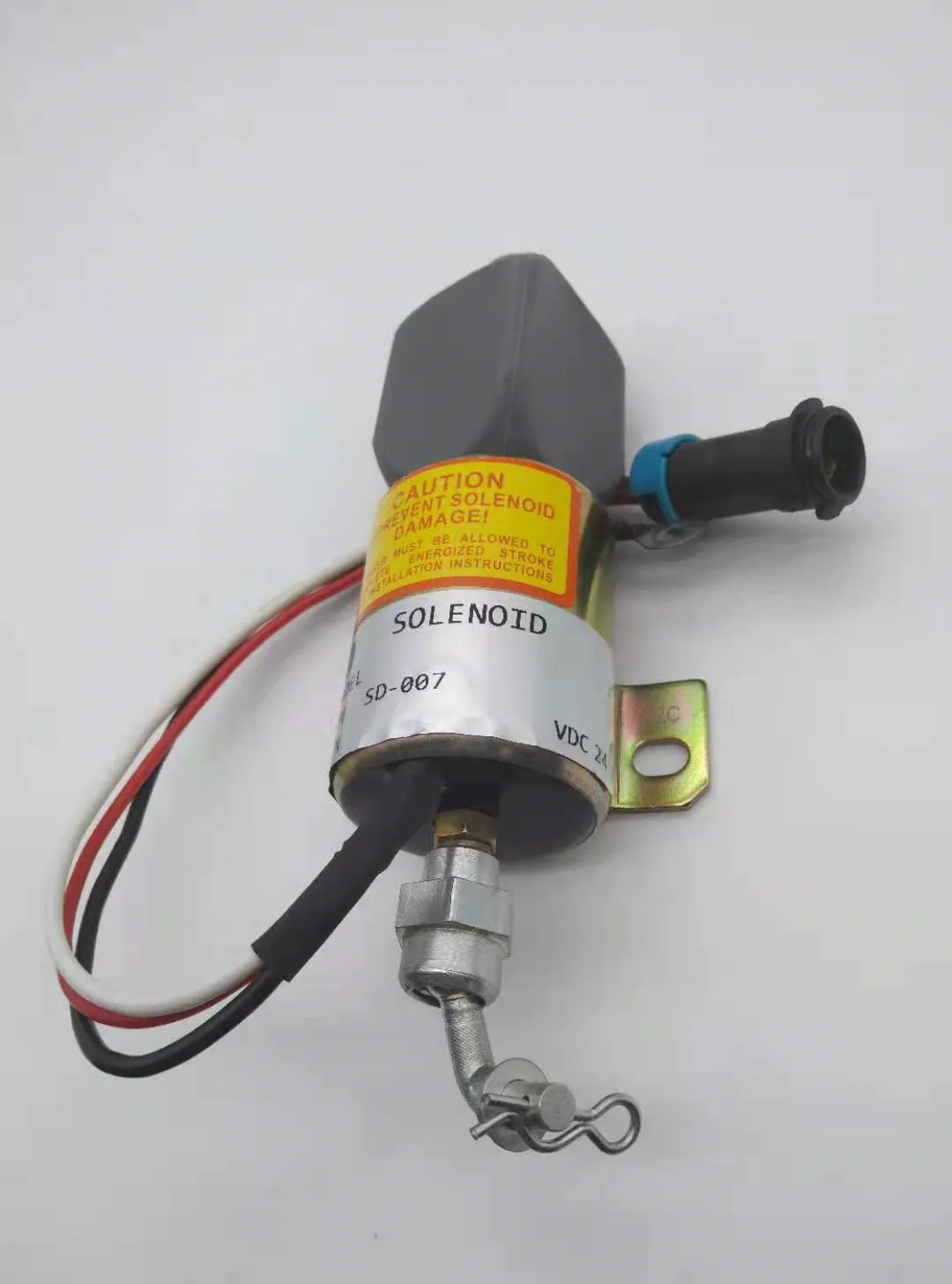 Válvula solenóide de flameout SD-007 apropriada para a máquina escavadora do carregador do motor de kubota