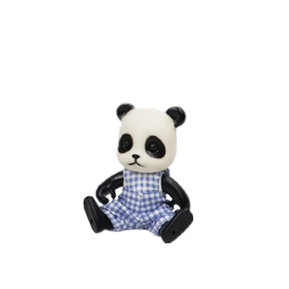 Bonito 8cm pelúcia coala boneca panda coala boneca de pelúcia mouse urso usar roupas urso criança